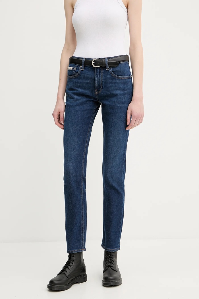 Дънки Calvin Klein Jeans тъмносин LV047C778G