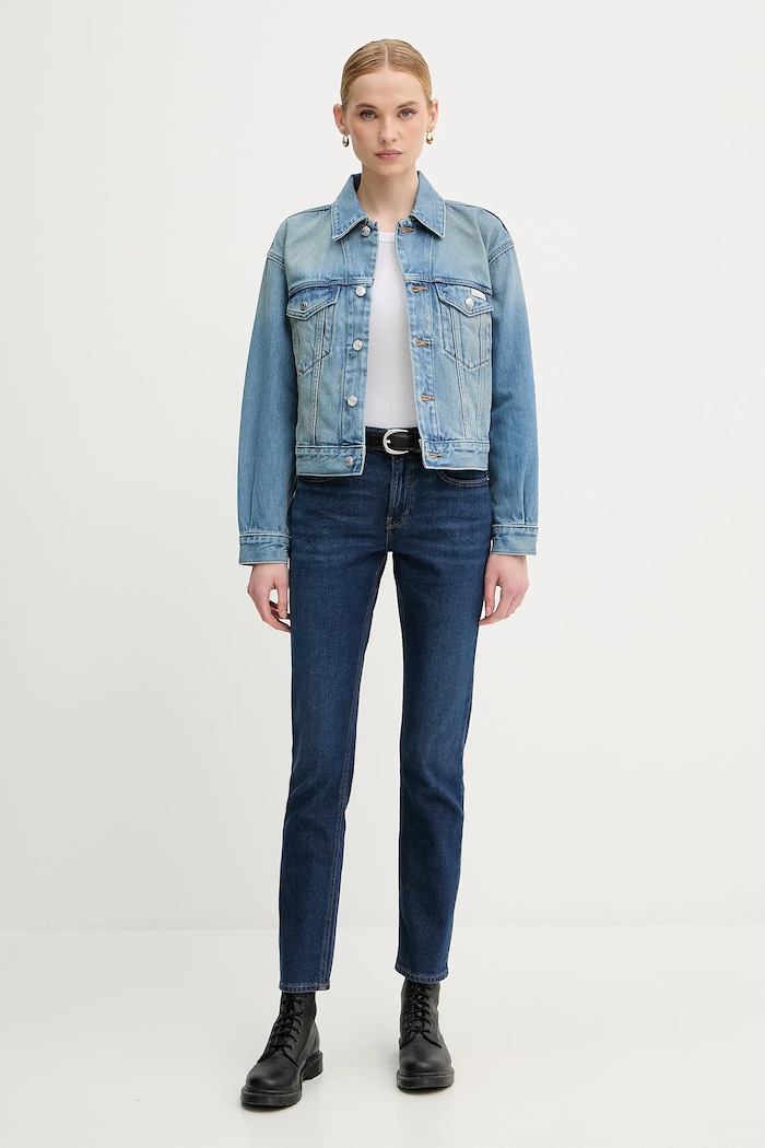 Дънки Calvin Klein Jeans LV047C778G тъмносин AW25