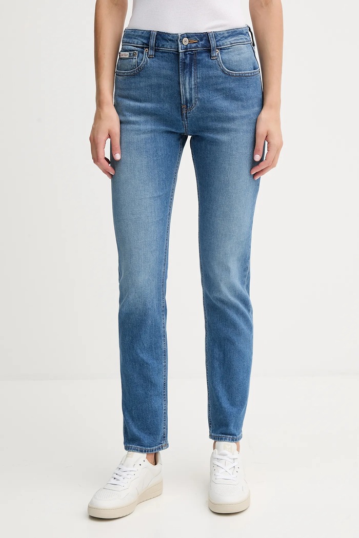 Kavbojke Calvin Klein Jeans modra LV047C779G