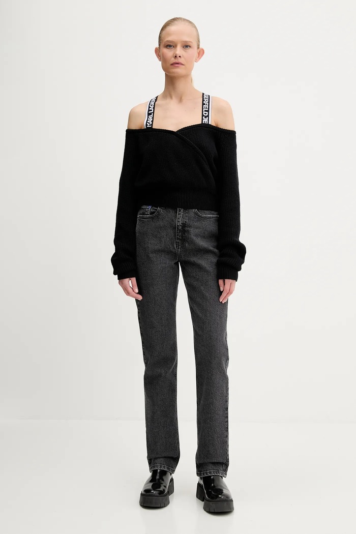 Rifle Karl Lagerfeld Jeans A3W10003 sivá AA00