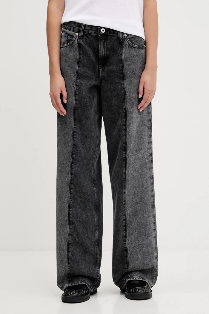 Rifle Karl Lagerfeld Jeans čierna A3W10070