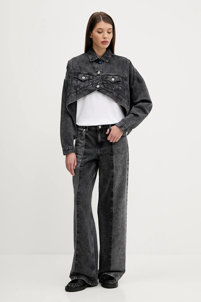 Rifle Karl Lagerfeld Jeans A3W10070 čierna AW25