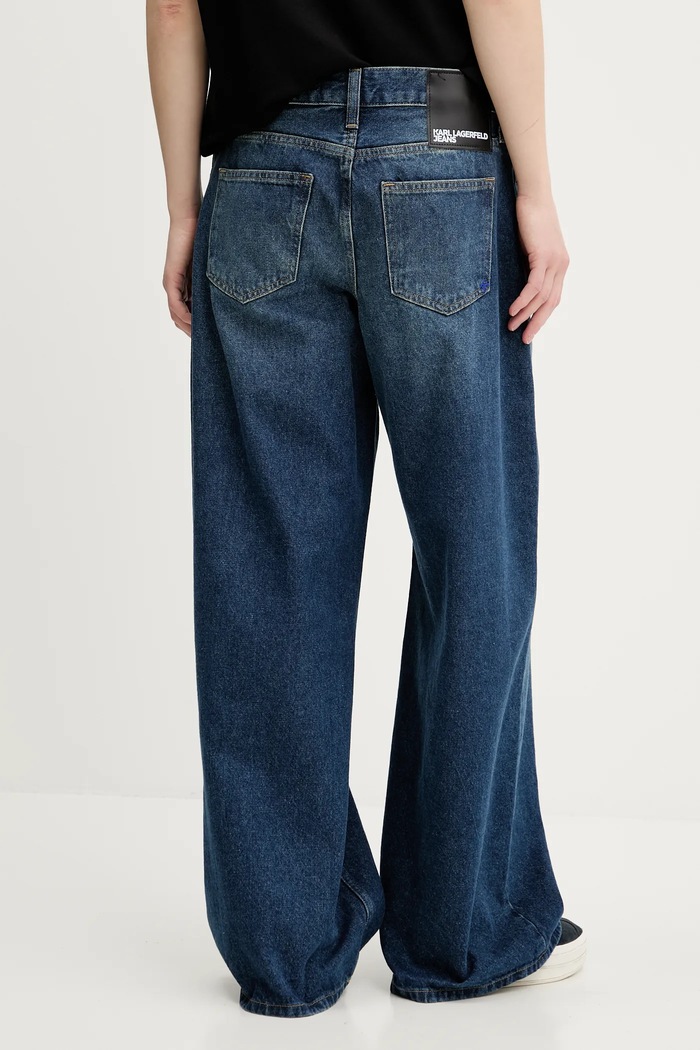 Odzież Karl Lagerfeld Jeans Jeansy A3W10079 granatowy