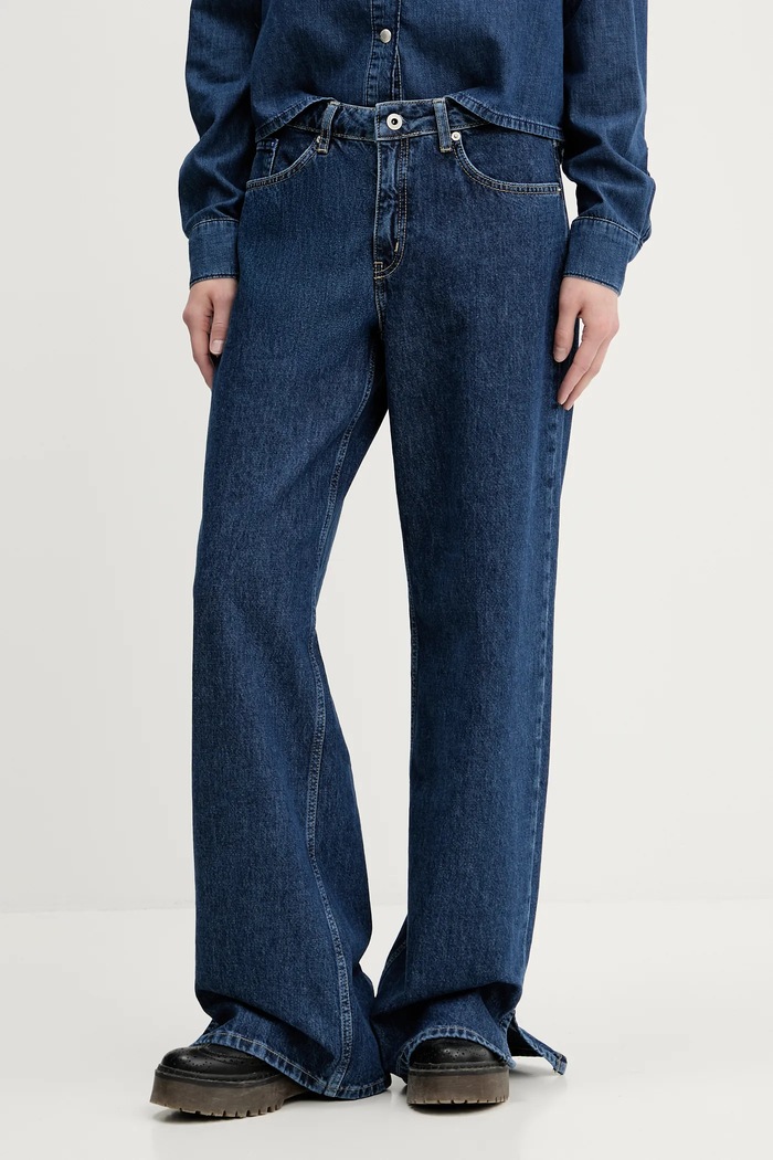 Τζιν παντελόνι Karl Lagerfeld Jeans Planet friendly σκούρο μπλε A3W10129