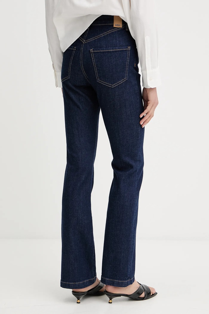 Odzież BOSS Jeansy LYRIS-BOOTCUT 50544989 granatowy