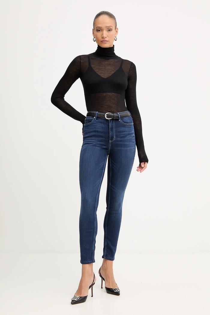 Rifle Guess 1981 W5YA46.D0782 tmavomodrá AW25