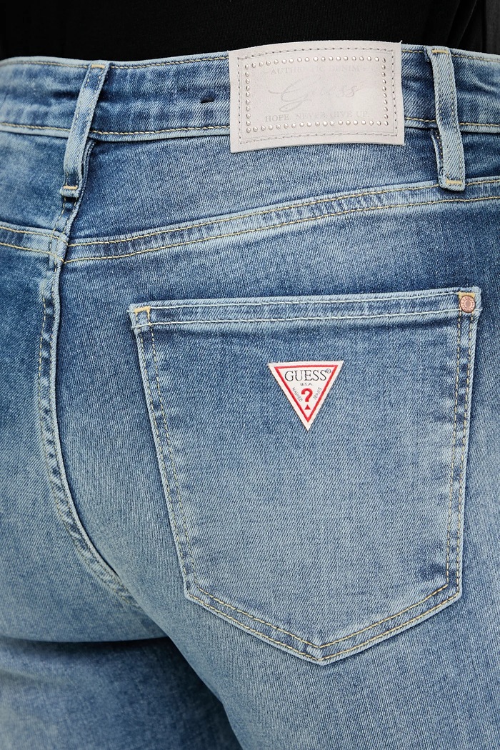 Τζιν παντελόνι Guess σκούρο μπλε W5YA0L.D5PY5