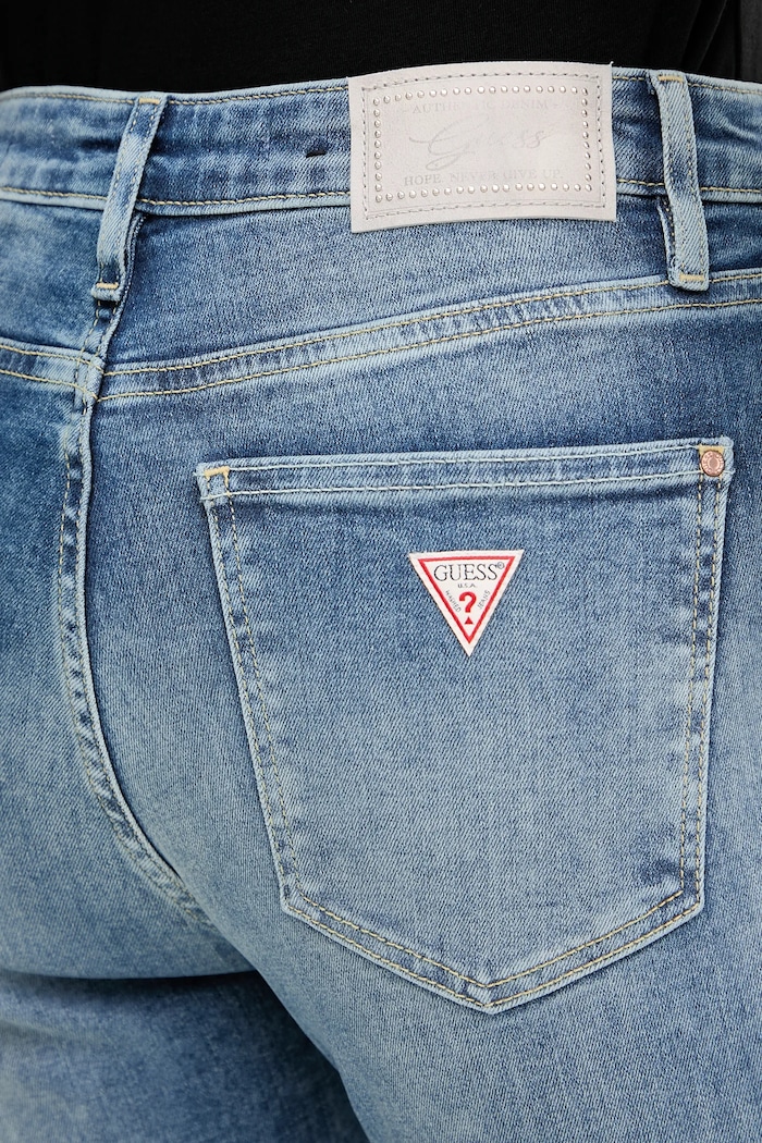Τζιν παντελόνι Guess σκούρο μπλε W5YA0L.D5PY5