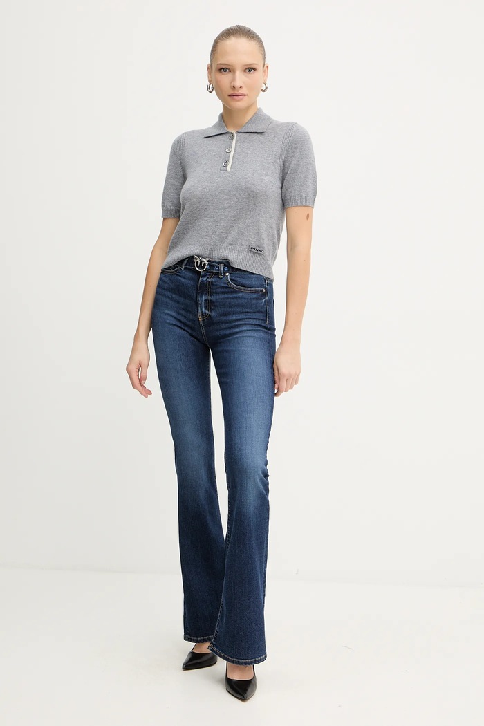 Τζιν παντελόνι Pinko 100166.A2RX μπλε AW25