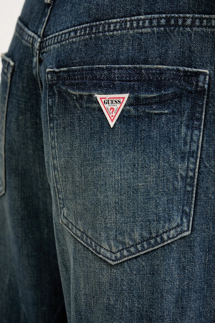 Τζιν παντελόνι Guess Originals μπλε W5YA2F.D5R0D
