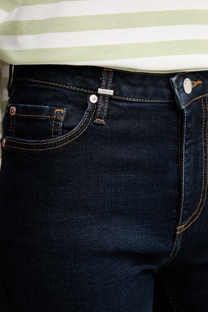 United Colors of Benetton jeansy granatowy 4IMHDE00J