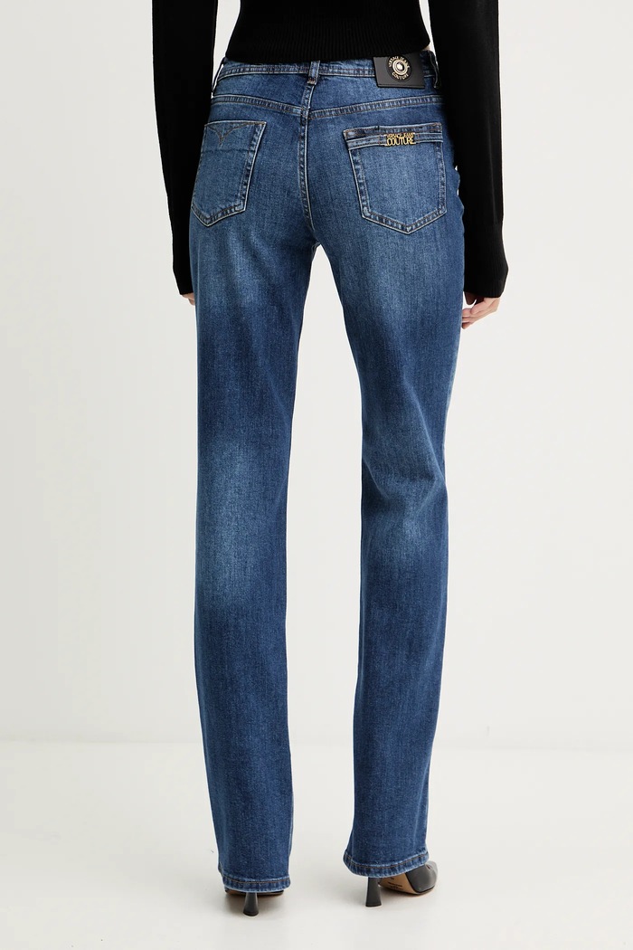 Ruházat Versace Jeans Couture farmer 79HAB581.CDWAC kék