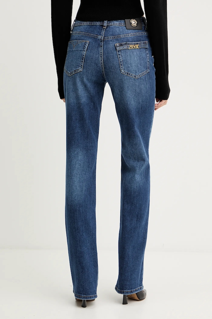 Ruházat Versace Jeans Couture farmer 79HAB581.CDWAC kék