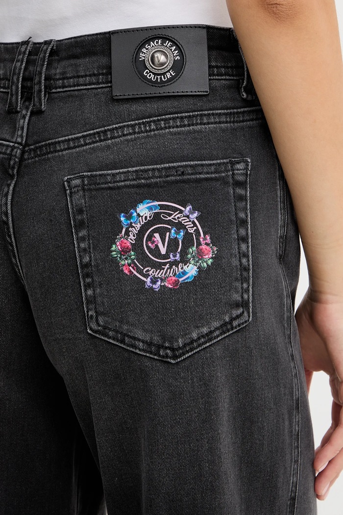 Versace Jeans Couture farmer fekete 79HAB563.CDWRC