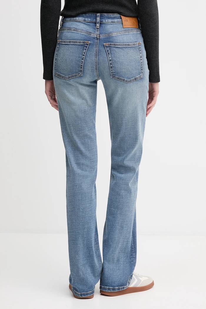 Oblečenie United Colors of Benetton rifle bootcut 4IMHDE00G modrá