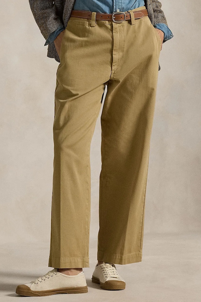 Τζιν παντελόνι Polo Ralph Lauren Str Lg Chino Full Length Flat πράσινο 211967729