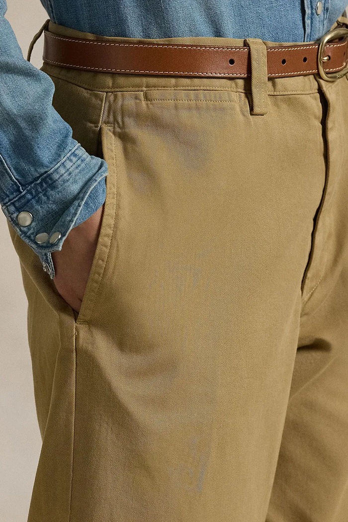 Τζιν παντελόνι Polo Ralph Lauren Str Lg Chino Full Length Flat πράσινο 211967729