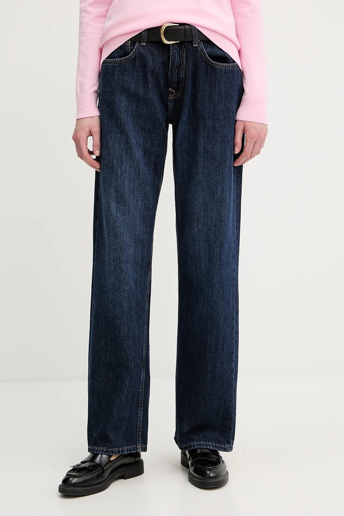 Pepe Jeans jeans Planet friendly bleumarin PL2049026A0