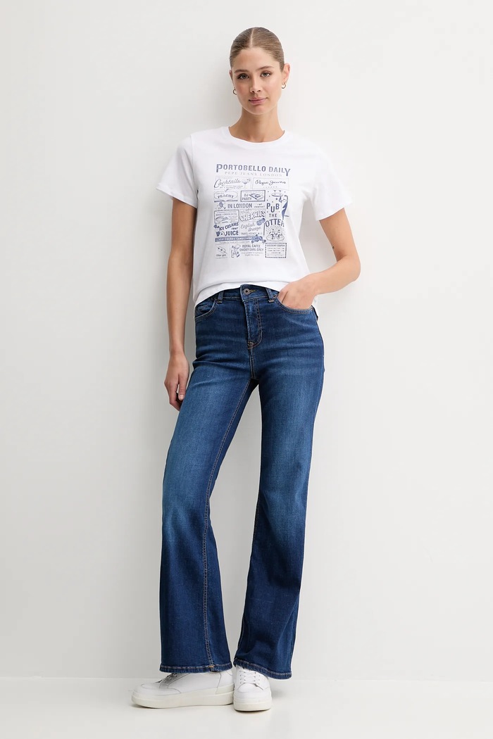 Pepe Jeans jeansy PL2050805FB niebieski AW25