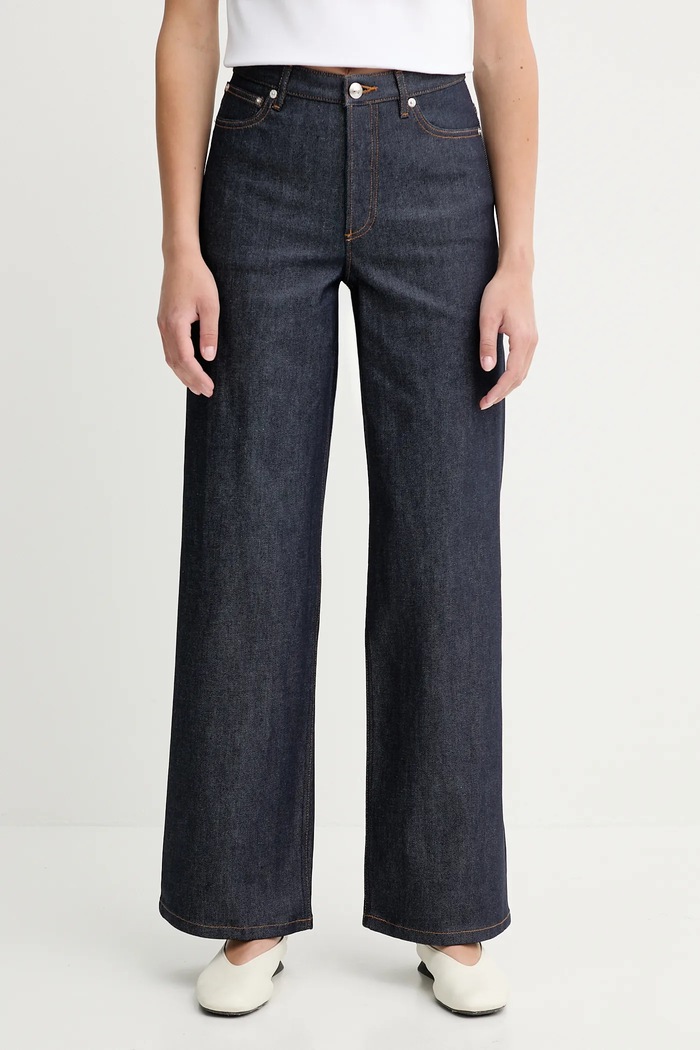 Rifle A.P.C. jean elisabeth tmavomodrá COZZI.F09181