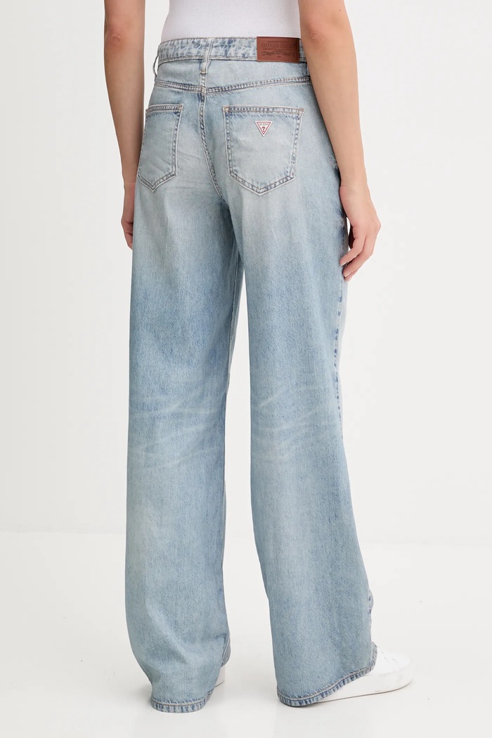 Odzież Guess Jeans jeansy W5YA0Y.D0152 niebieski