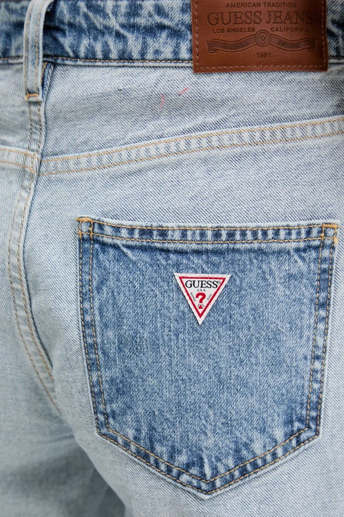 Τζιν παντελόνι Guess Jeans μπλε W5YA0Y.D5M56