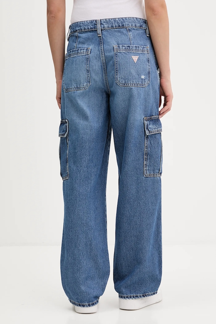 Oblečenie Rifle Guess Jeans W5YA1R.D5R25 modrá