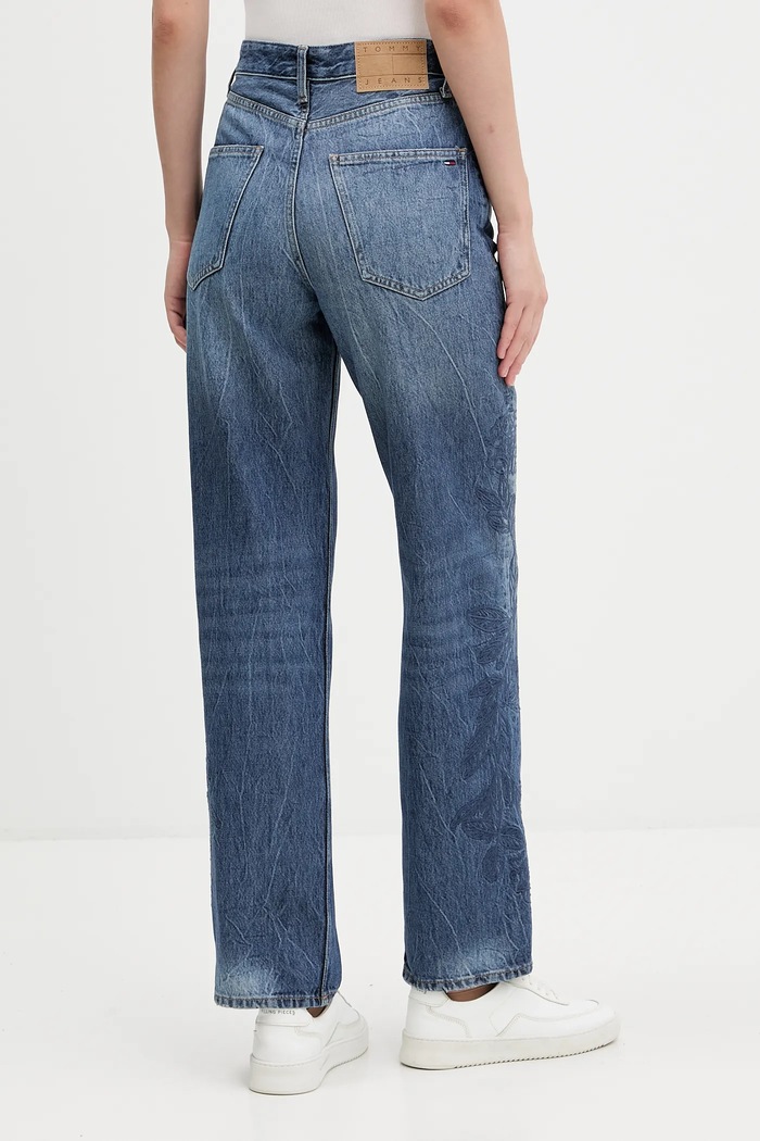 Oblečenie Rifle Tommy Jeans DW0DW21519 tmavomodrá