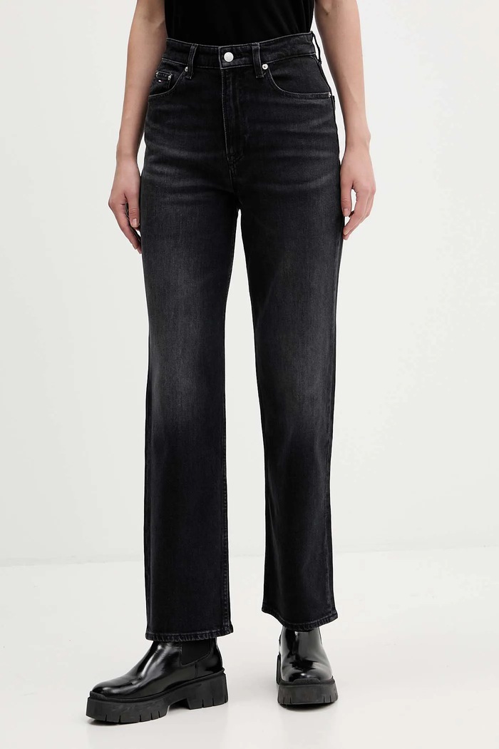 Rifle Tommy Jeans Planet friendly čierna DW0DW21803