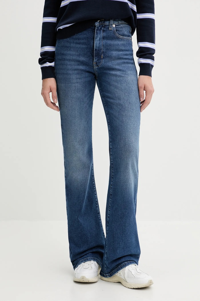Tommy Jeans jeansy Planet friendly granatowy DW0DW21824