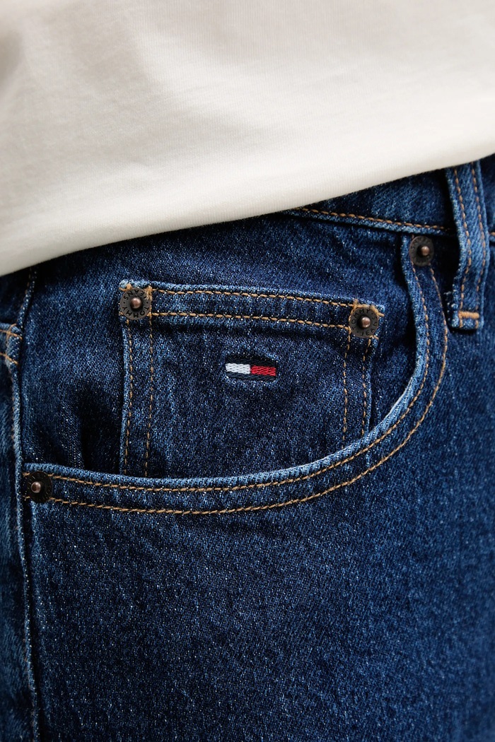 Tommy Jeans jeansy DW0DW21953 granatowy