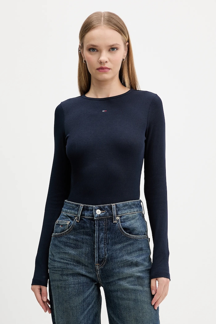Rifle Tommy Jeans Planet friendly tmavomodrá DW0DW22134