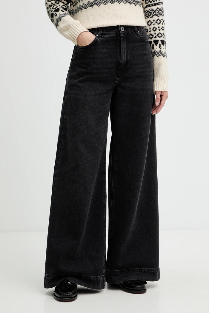 Weekend Max Mara Jeans CACTUS negru 2525186052600