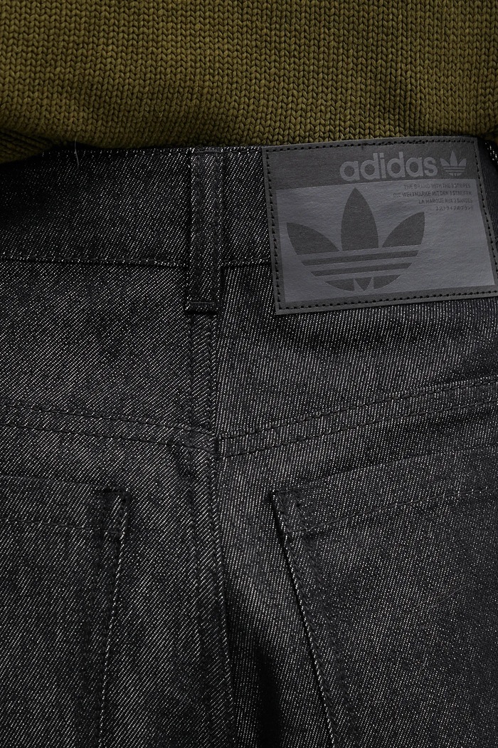 adidas Originals jeans Baggy Shine Dnm nero KE9799