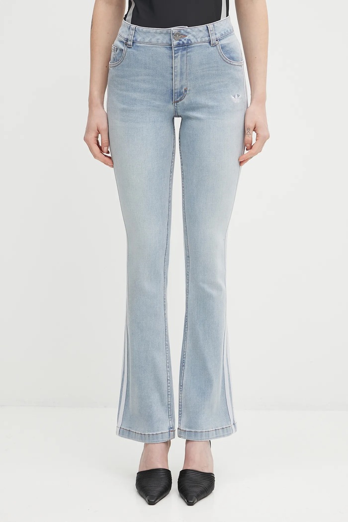 Τζιν παντελόνι adidas Originals Slim Denim μπλε KE9801