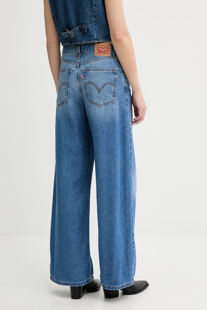 Îmbrăcăminte Levi's jeans 94 BAGGY WIDE LEG A5929.0018 albastru
