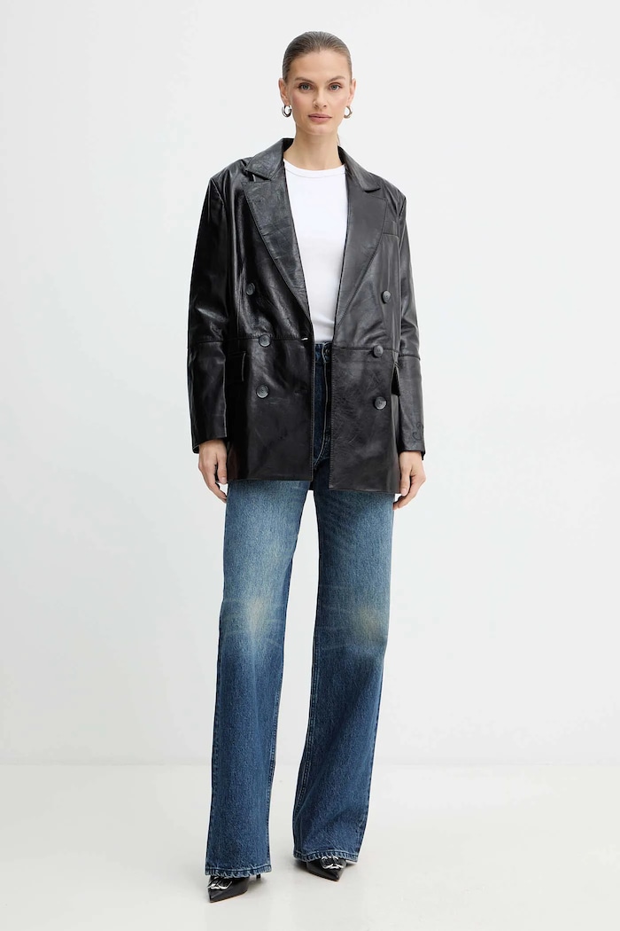 Дънки Just Cavalli 79PAB5T2.CDWAA тъмносин AW25
