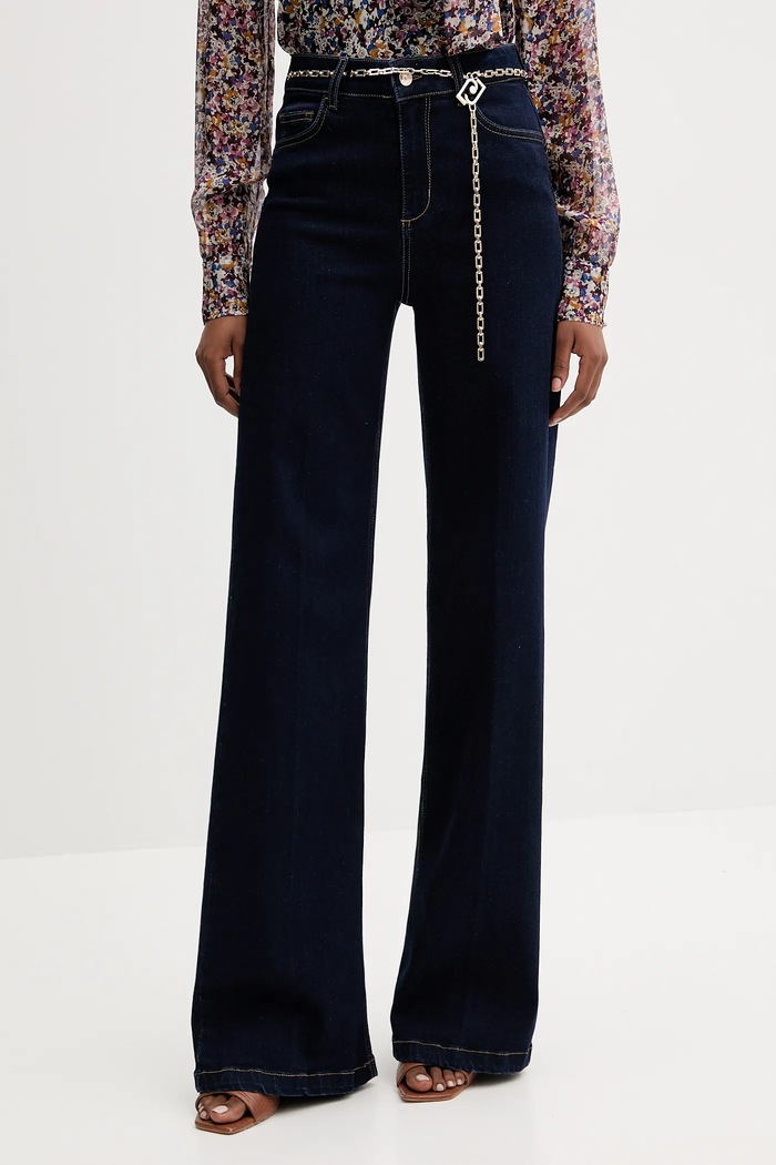 Liu Jo Jeansy granatowy UF5097.DS018