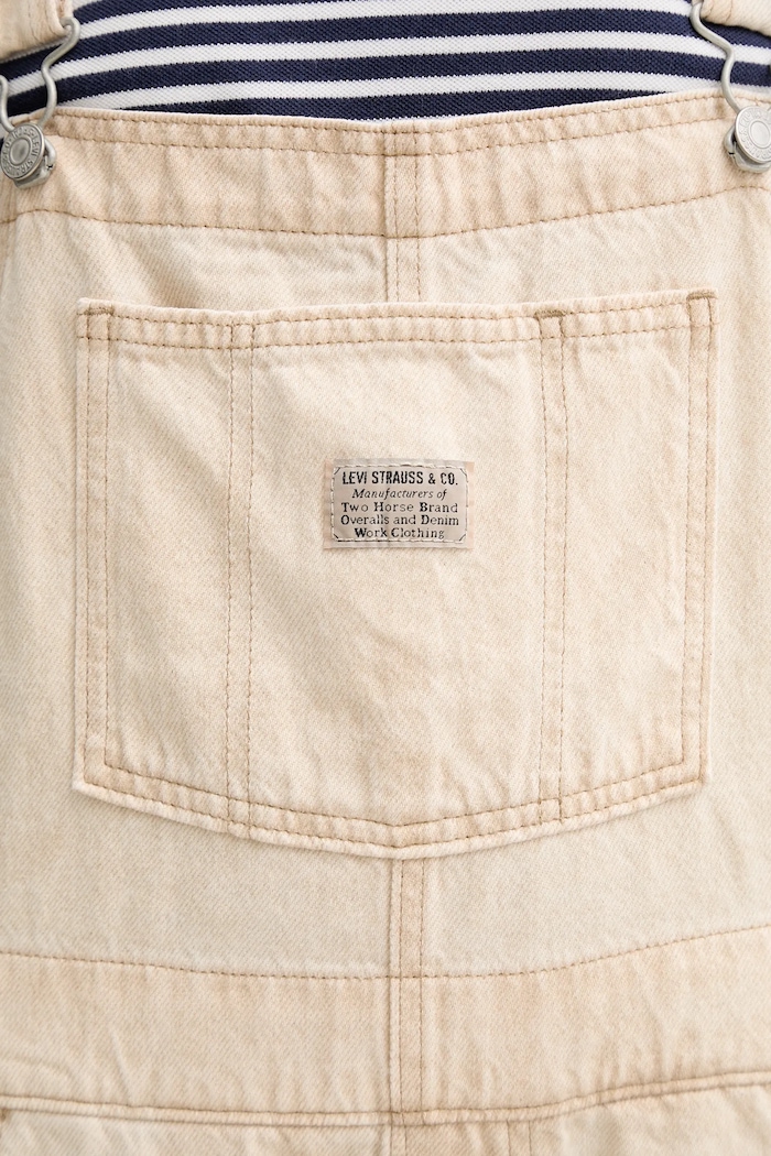 Levi's salopete din denim VINTAGE OVERALL bej 85315.0037