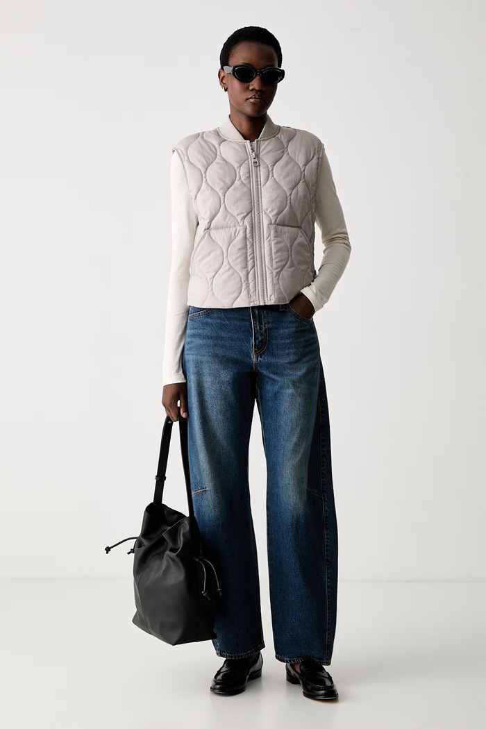 Levi's barrel traperice za žene BAGGY DAD BARREL 0039A mornarsko plava AW25