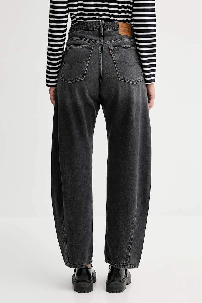 Odjeća Traperice Levi's BAGGY DAD BARREL 0039A crna