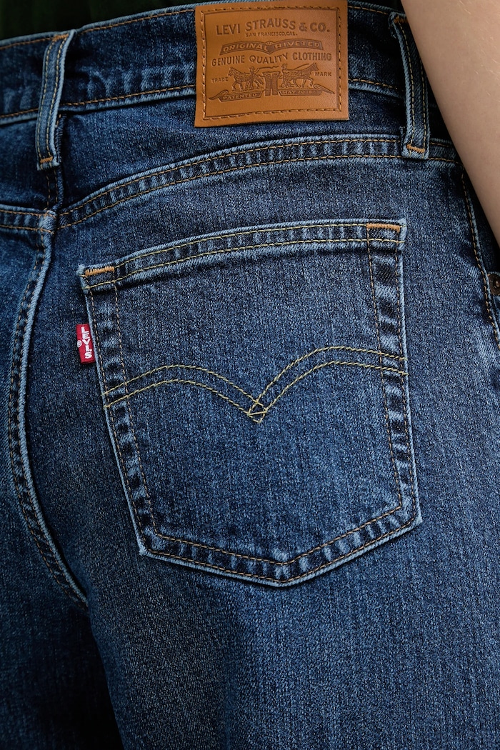 Rifle Levi's 728 HR WIDE LEG modrá 0039B.0004