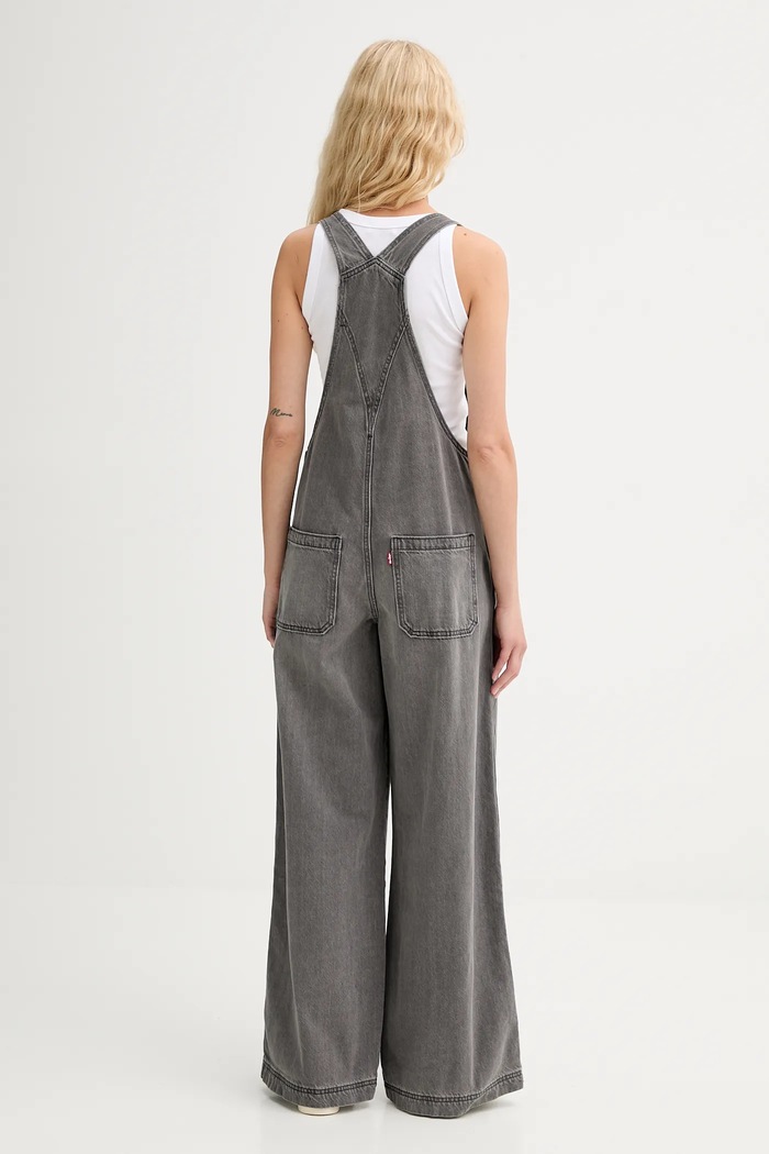 Odzież Levi's ogrodniczki jeansowe XL OVERALL 001V0.0009 szary