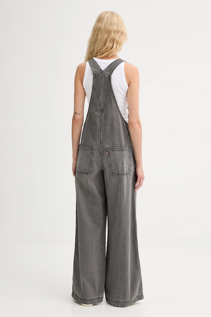 Odzież Levi's ogrodniczki jeansowe XL OVERALL 001V0.0009 szary