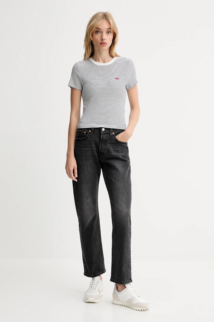 Levi's jeans 501 CURVE 0036A negru AW25