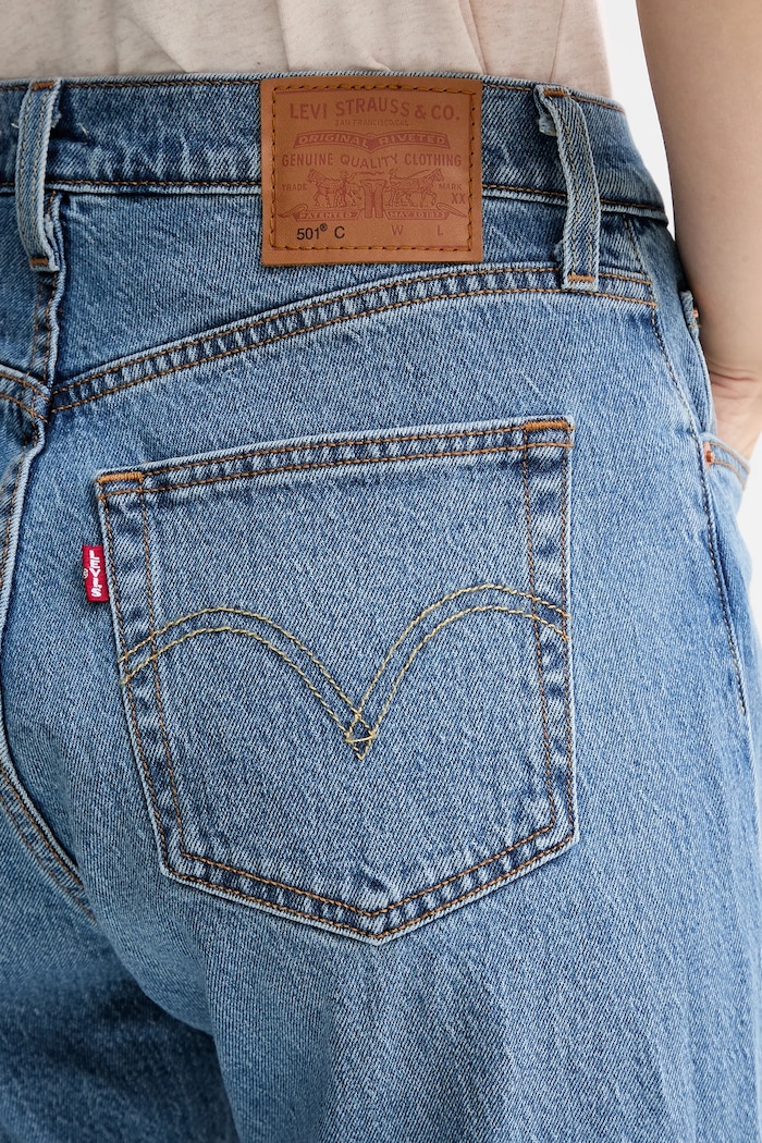 Levi's jeans 501 CURVE albastru 0036A.0002