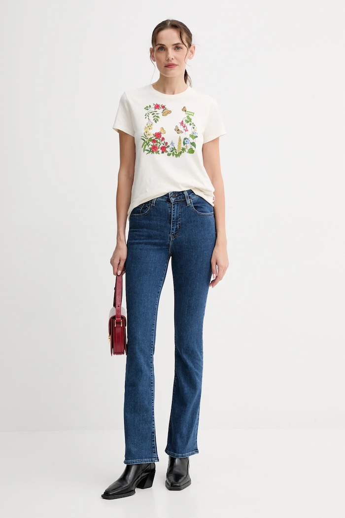 Džíny Levi's 725 HIGH RISE BOOTCUT 18759.0234 modrá AA00