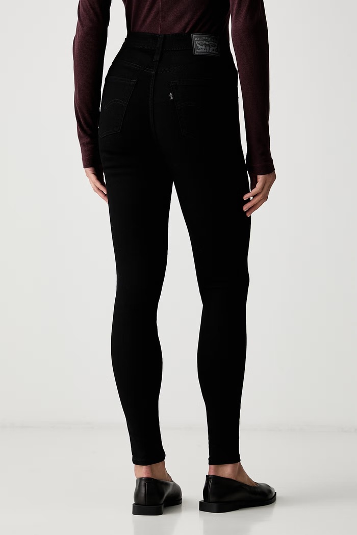 Odjeća Levi's skinny traperice za žene 720 HIRISE SUPER SKINNY 52797.0022 crna