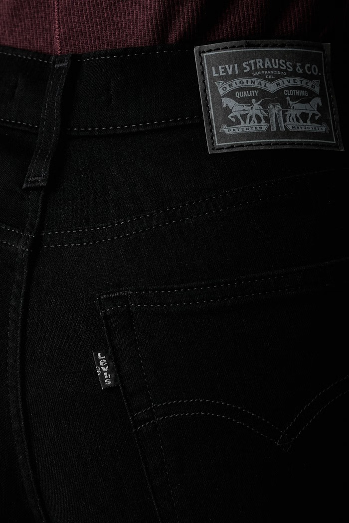 Levi's skinny traperice za žene 720 HIRISE SUPER SKINNY crna 52797.0022