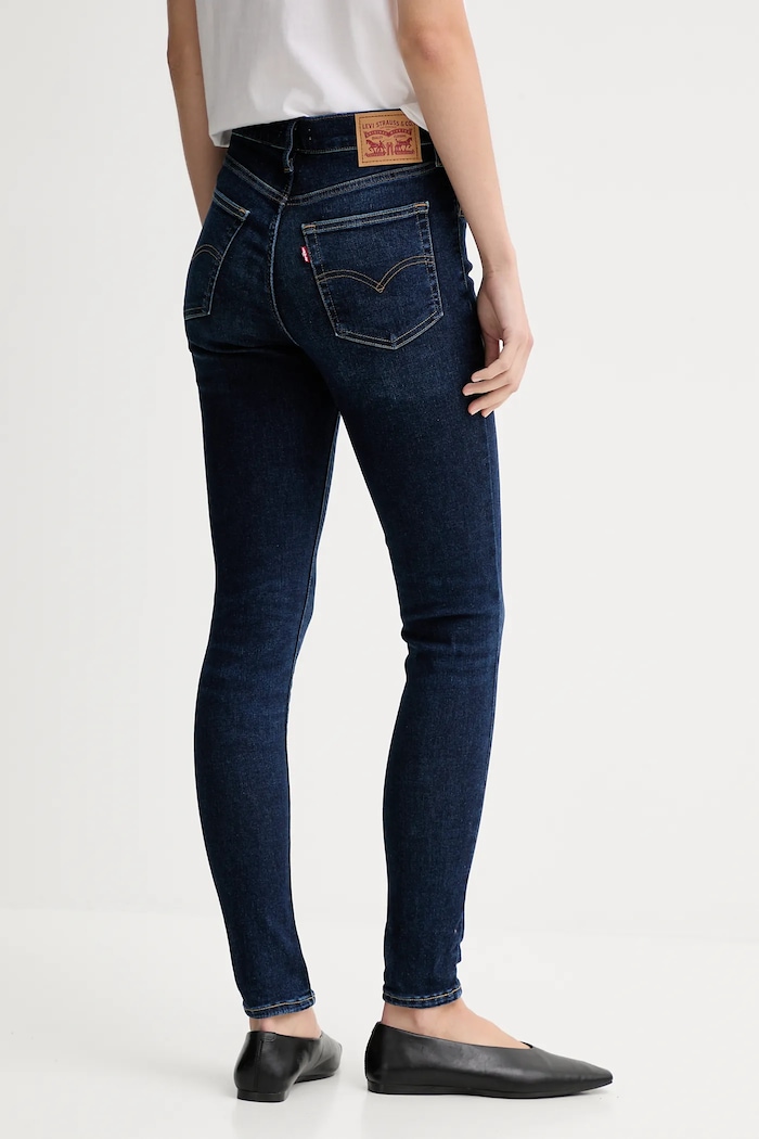 Odzież Levi's jeansy 720 HIRISE SUPER SKINNY 52797.0393 niebieski